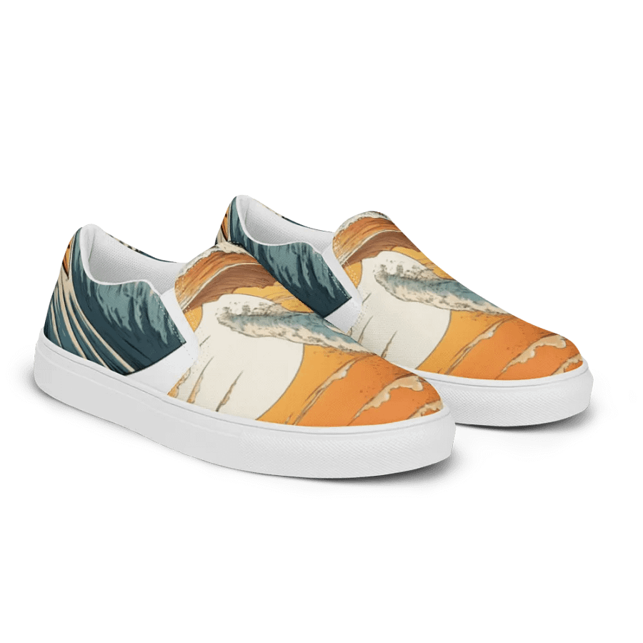 Sunset Surf Circle Slip-Ons product image (3)