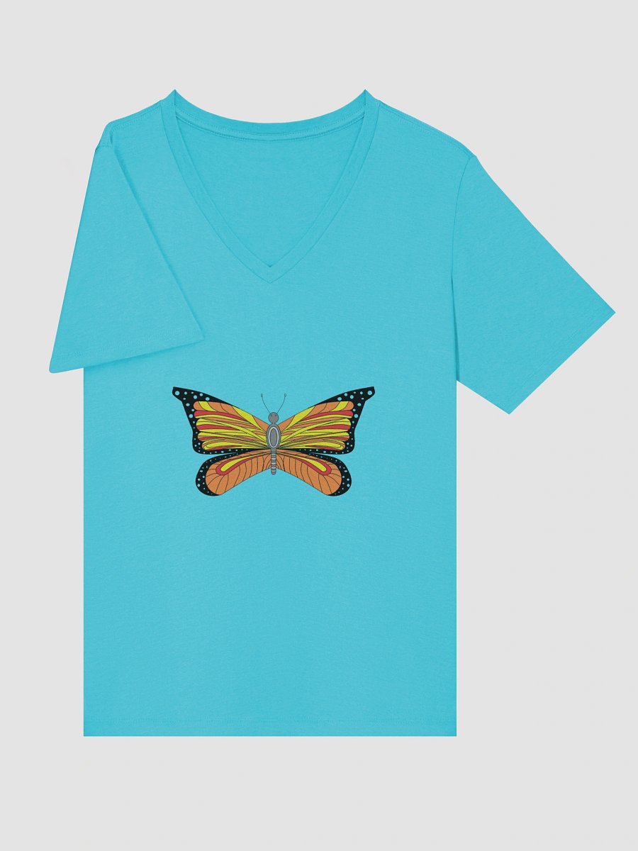 Whimsical Spoon Butterfly Women's V-Neck Tee product image (45)