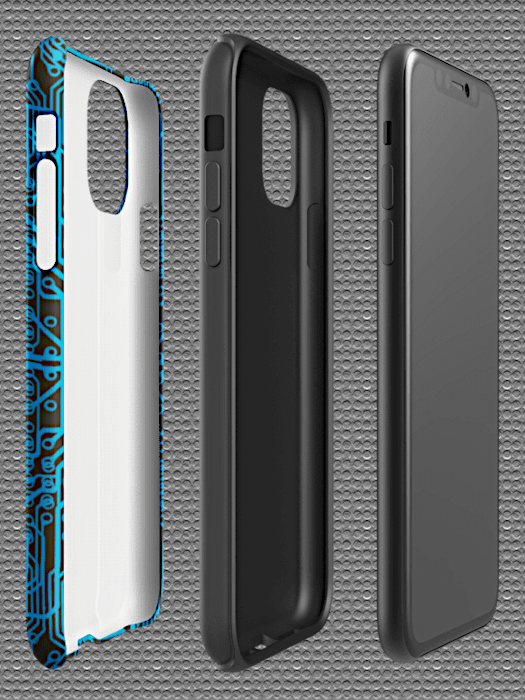 DigiCirc iPhone Case – Futuristic Circuit Board Design product image (2)