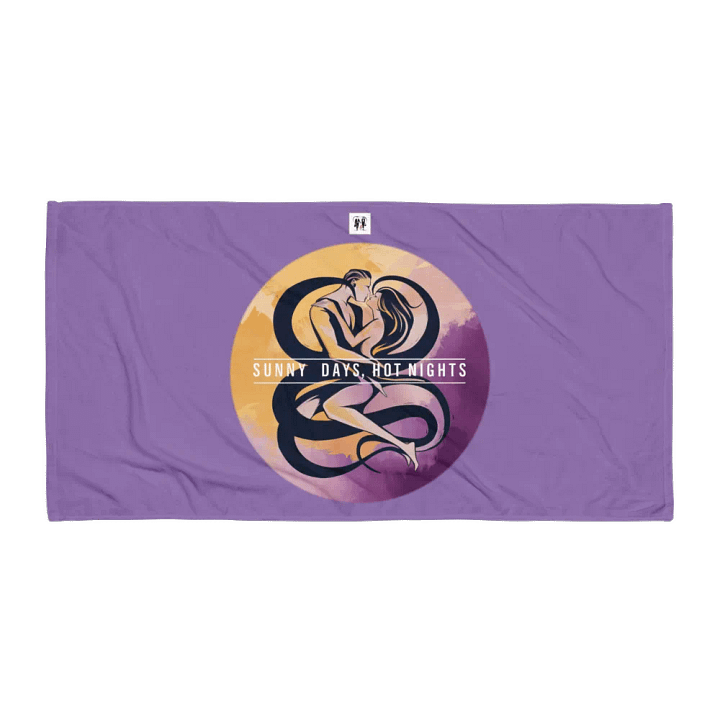 Sunny Days Hot Nights Sunset Towel product image (1)