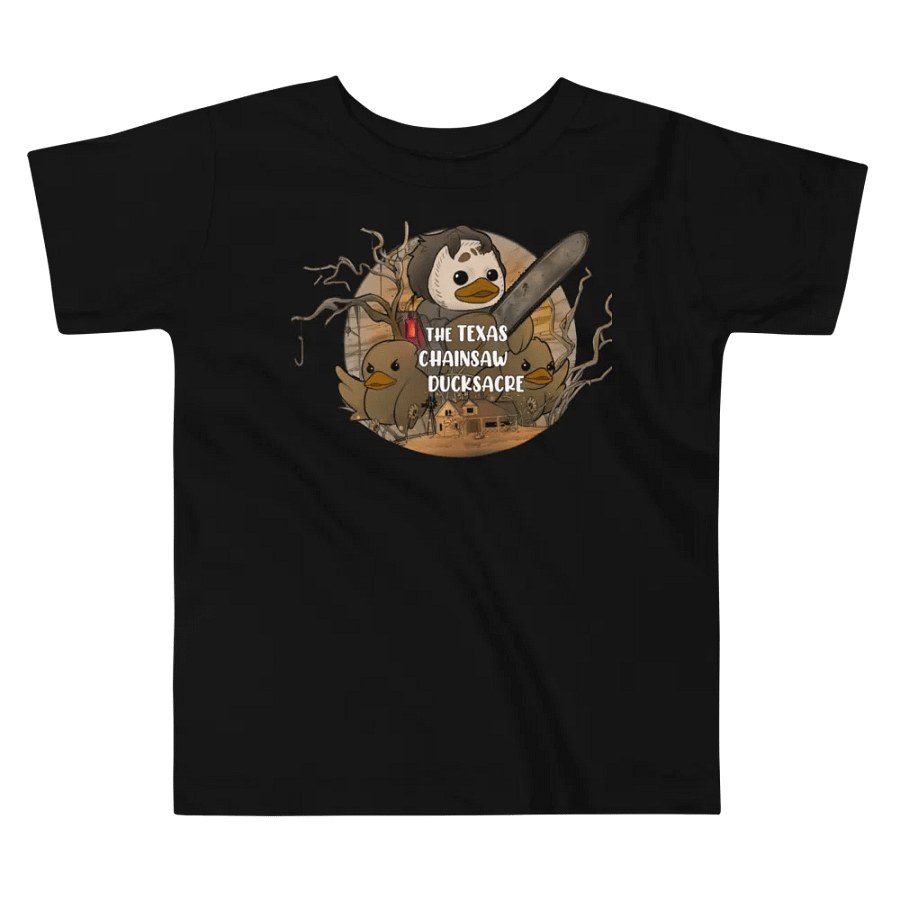 The Texas Chainsaw Ducksacre Toddler Tee product image (6)