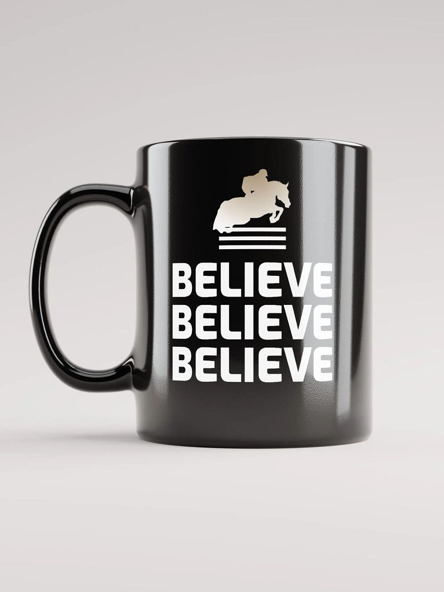 Believe Show Jumping-Themed Mug product image (6)
