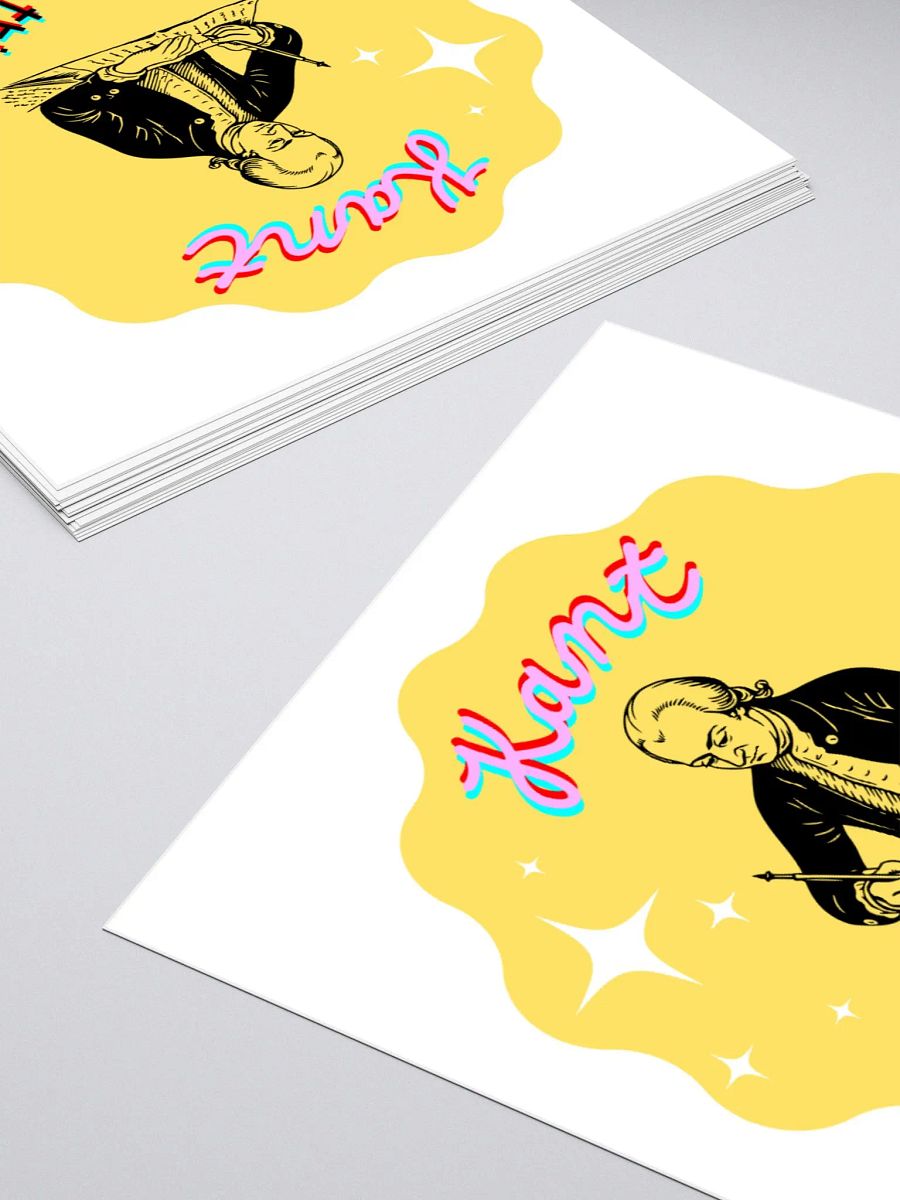 Kant touch this - Immanuel Kant sticker product image (4)
