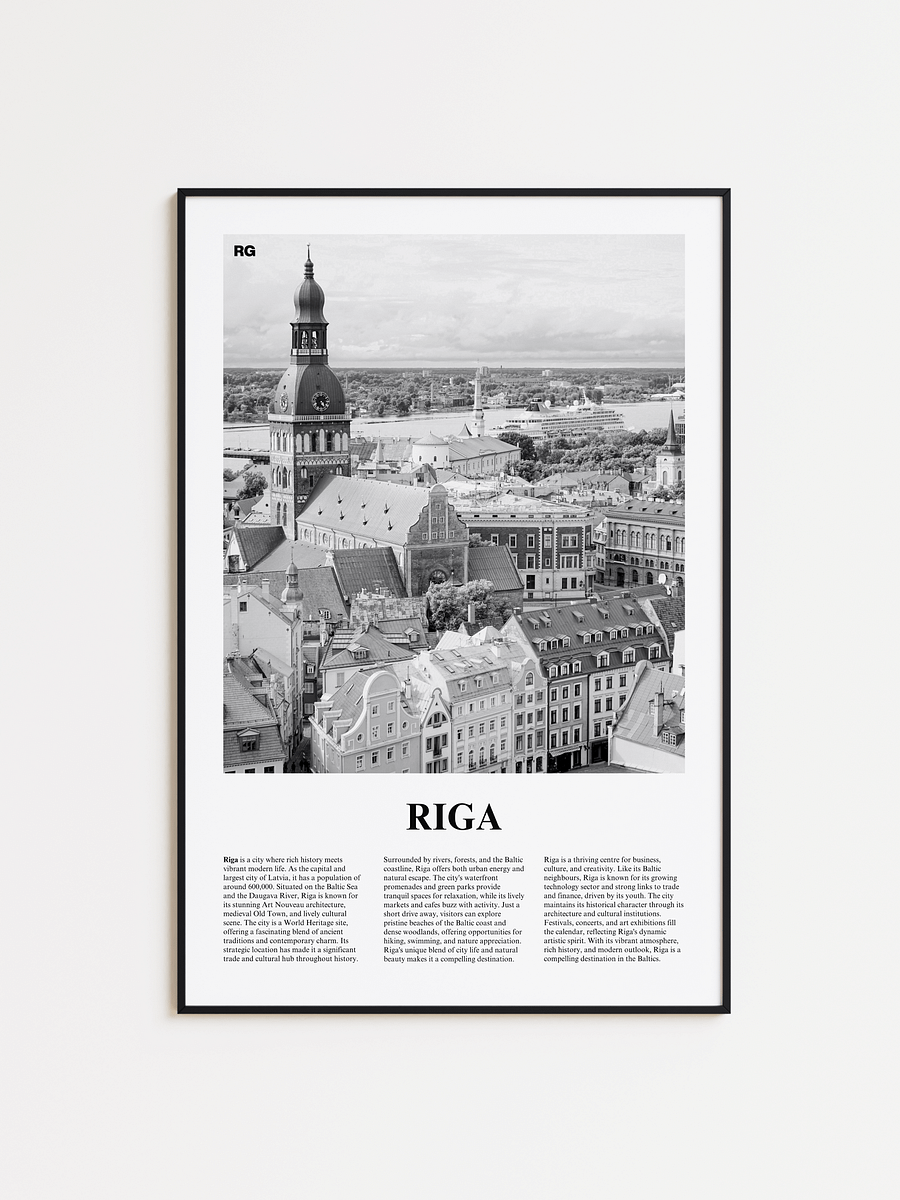 Riga 01 Newspaper Poster product image (1)