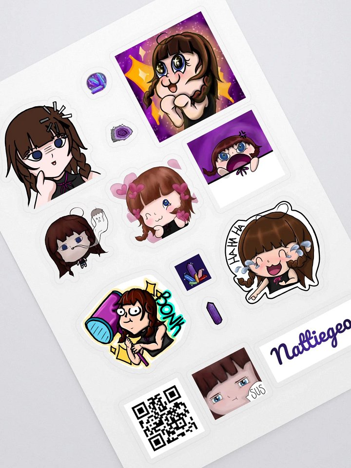 Nattie 250! - sticker pack product image (1)