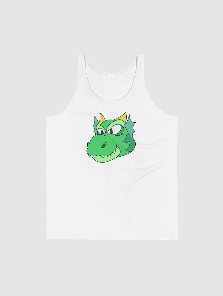 Green Happy Dragon Unisex Tank Top product image (1)