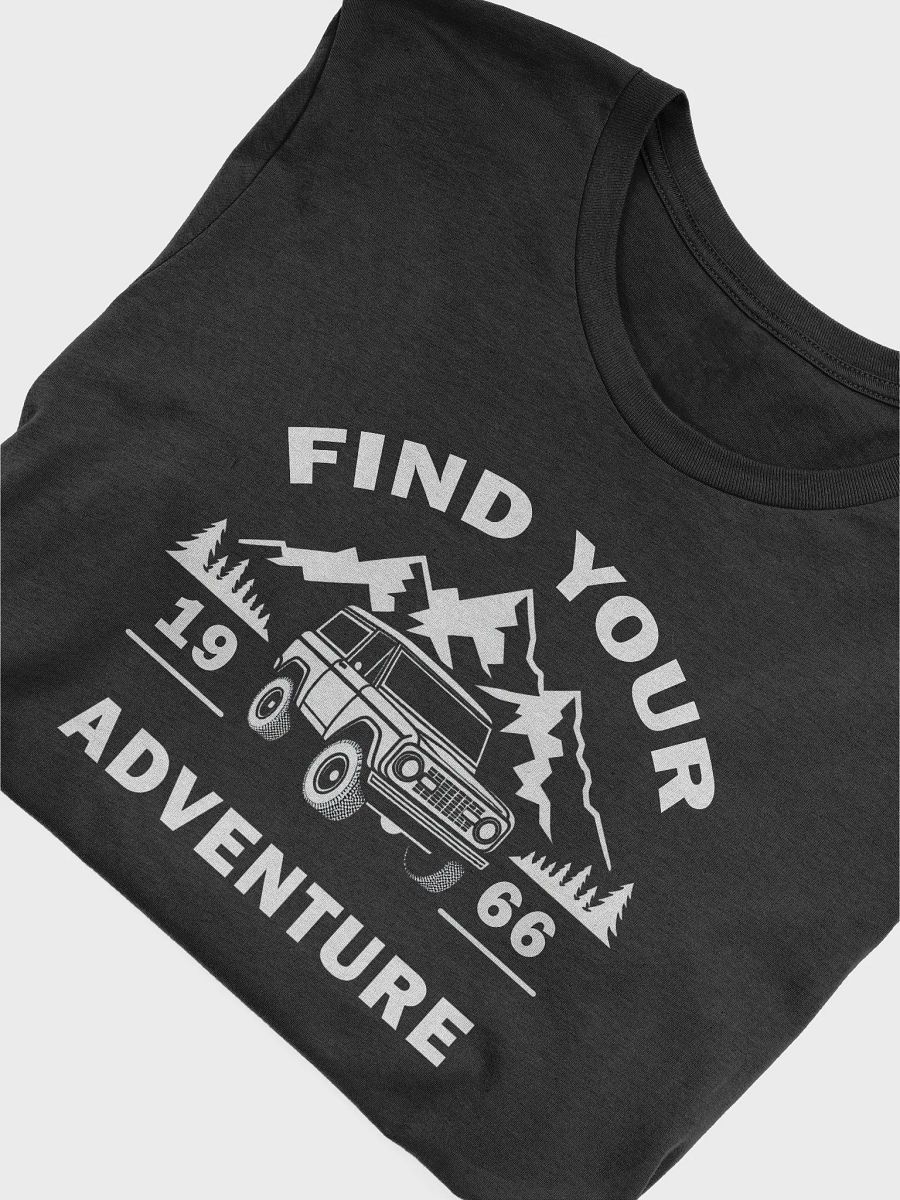 Find Your Adventure Black Tee product image (5)