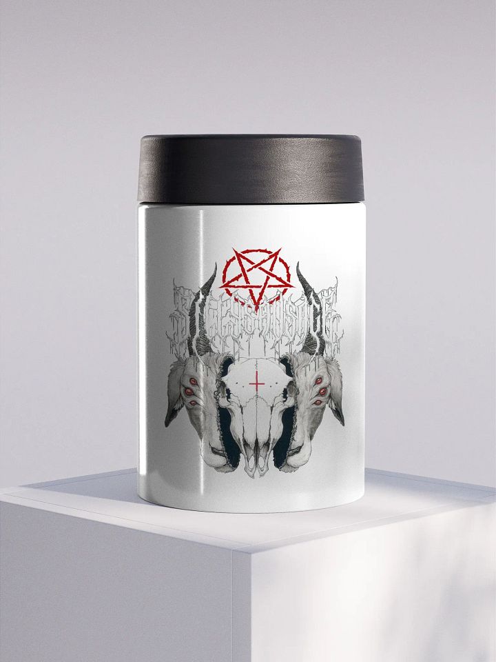 Sillysau5age Demonic Goat Coozie product image (1)