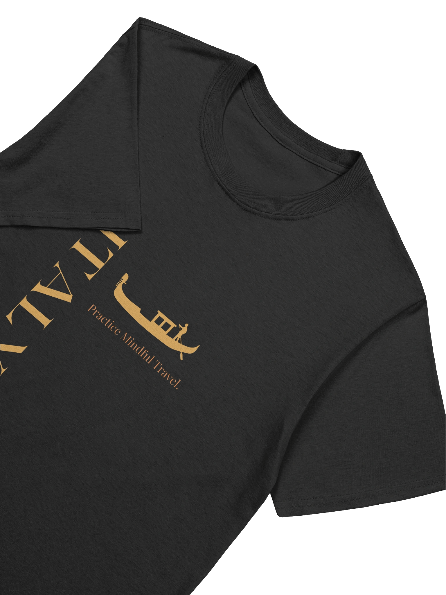 Bold Color Tee: "Italy: Practice Mindful Travel" (Gondola) product image (7)