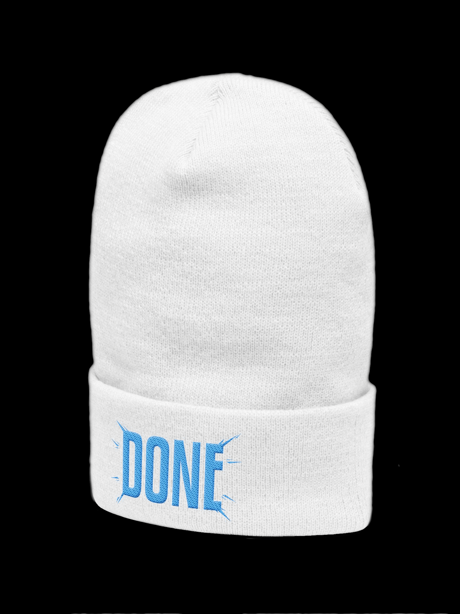 'DONE' Blue Beanie product image (2)