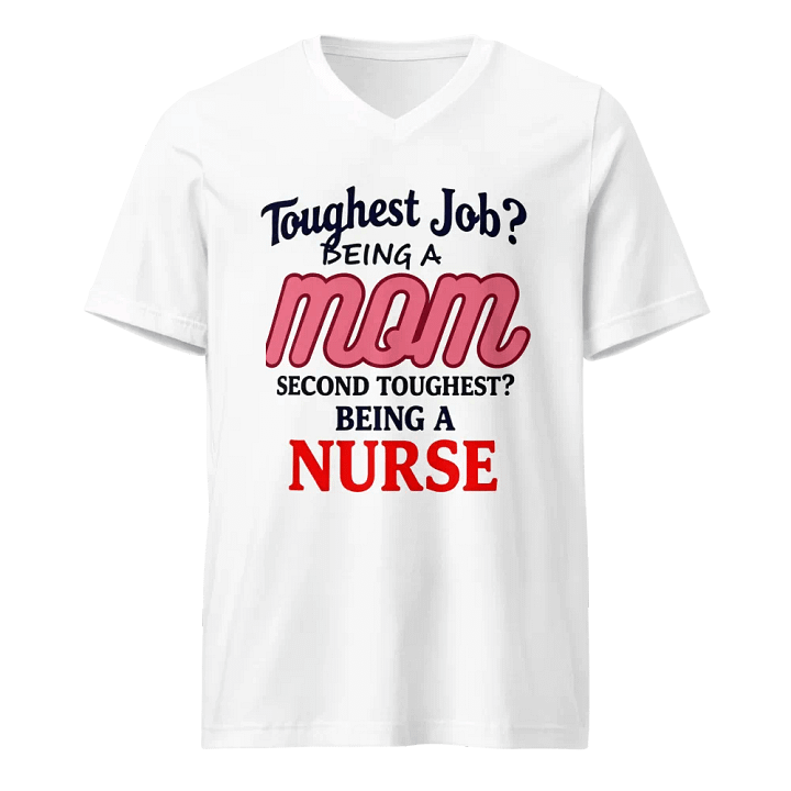 Mom & Nurse Tribute V-Neck Tee product image (1)