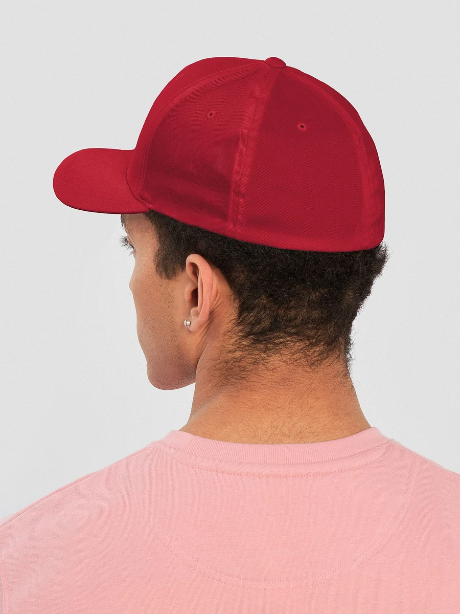 Miner's Flex Fit Hat: Red/Black product image (4)