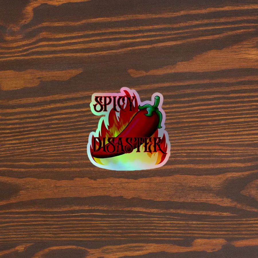 spicy disaster sticker product image (3)