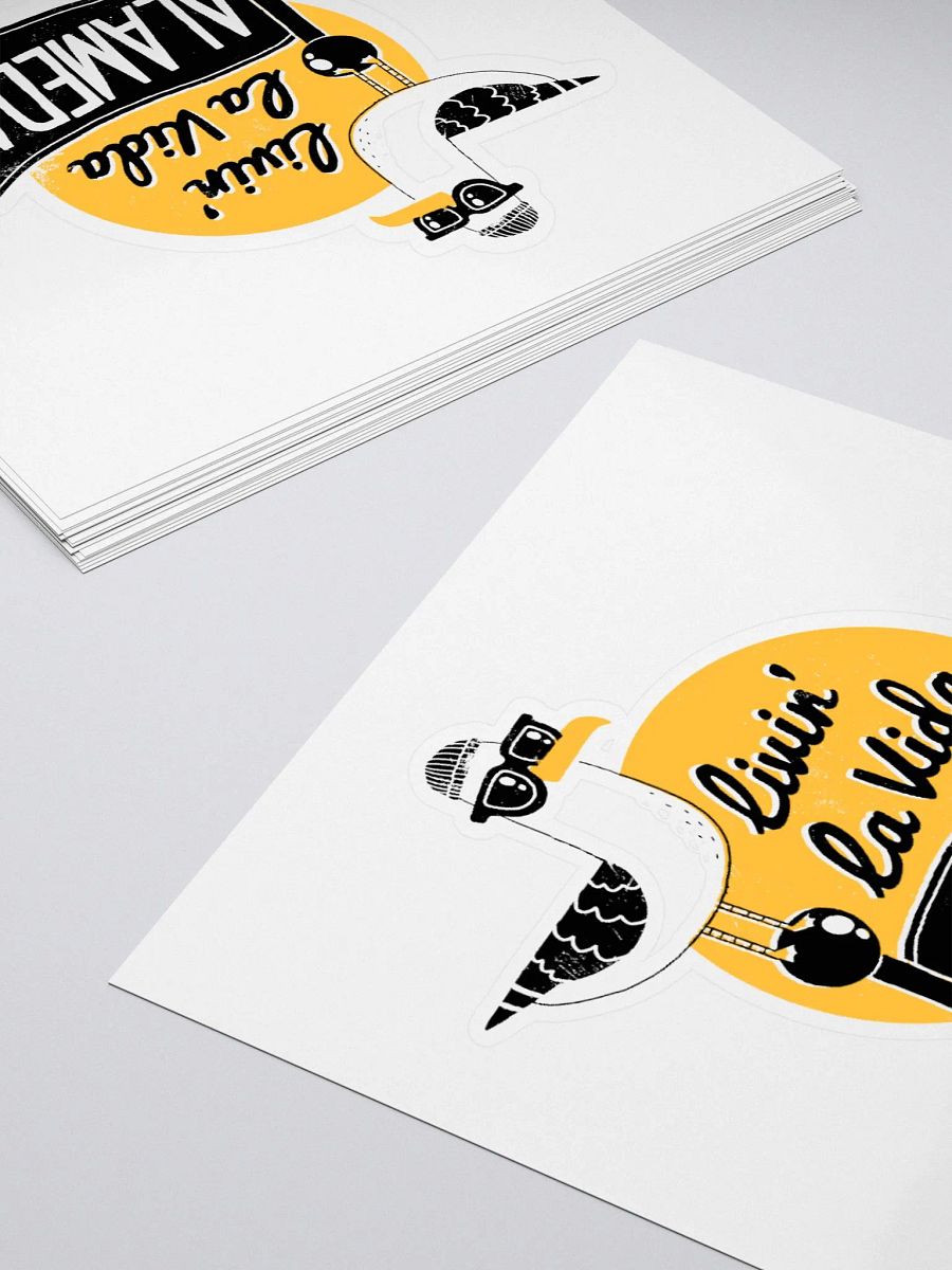 Al A. Meda Kiss Cut Stickers product image (4)