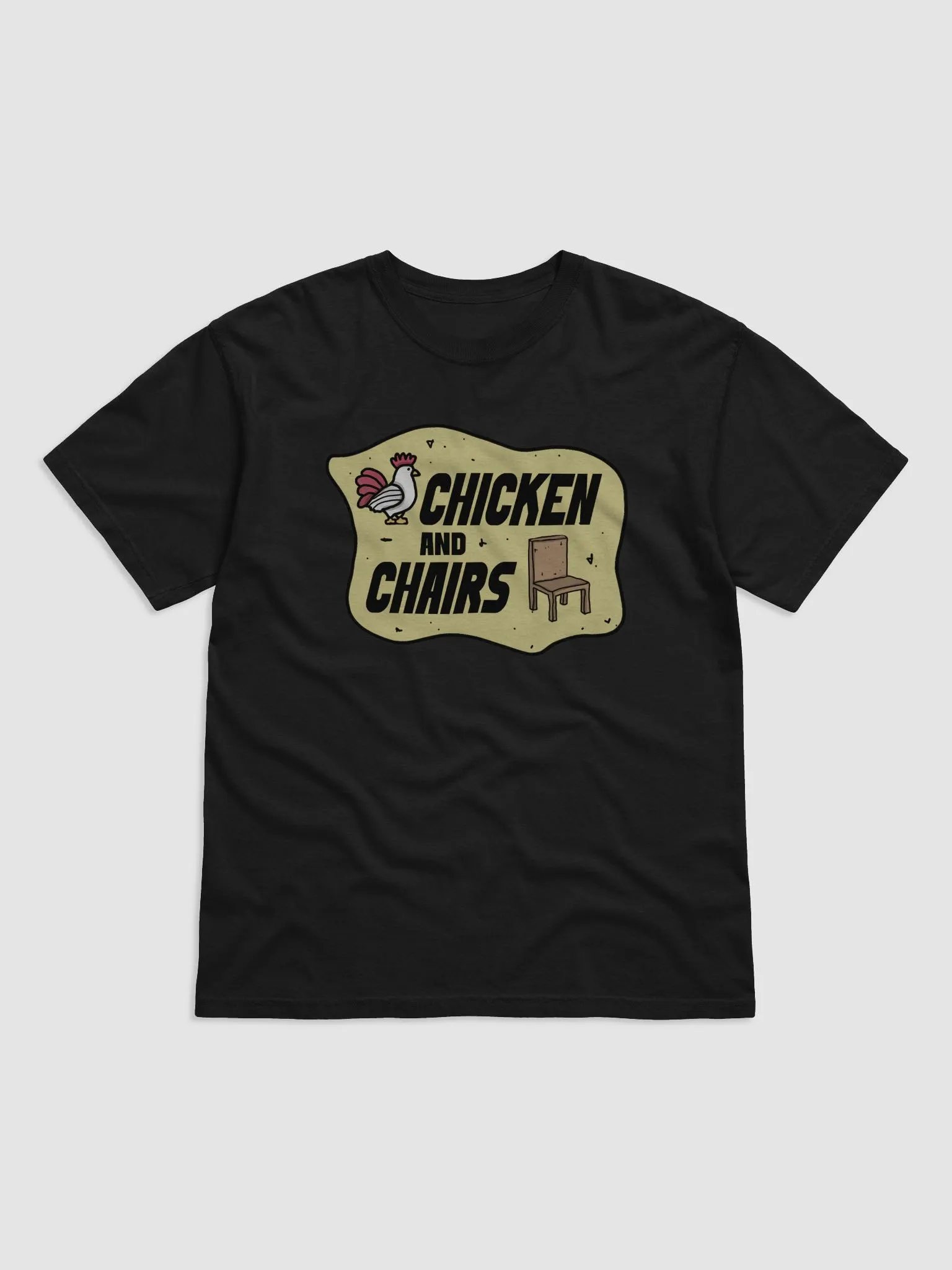 chicken and chairs tee product image (3)