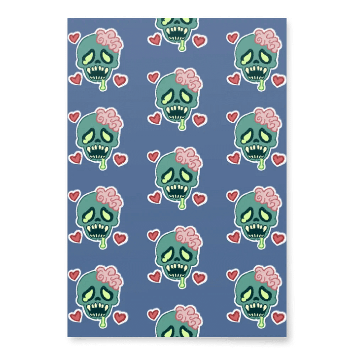 Undead But Happy (wrapping paper) product image (2)