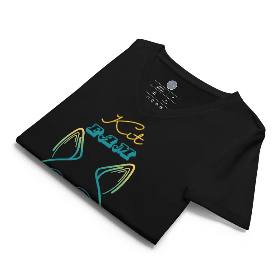 Kit Fam Fitted Fox V-Neck Tee product image (20)