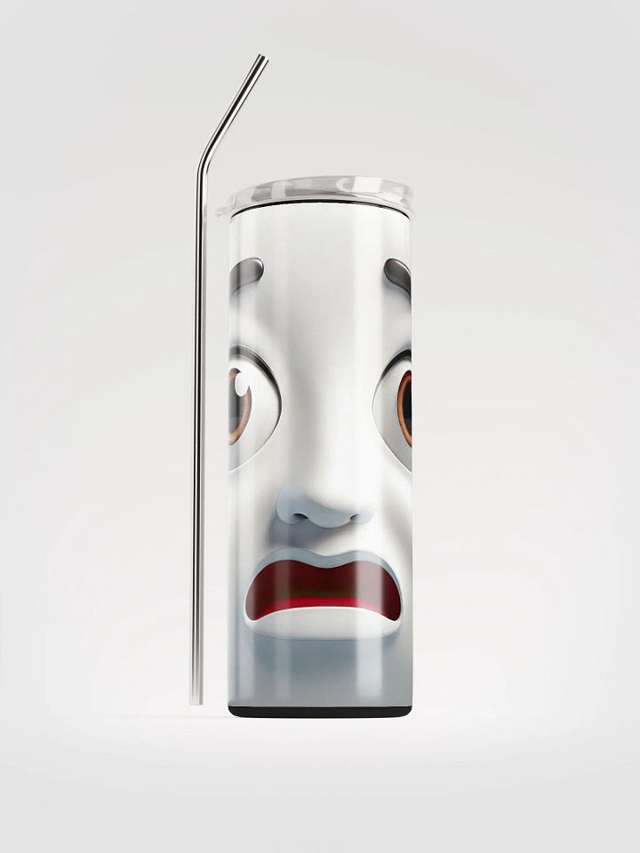 Eco-Friendly Surprised Expression Tumbler product image (1)