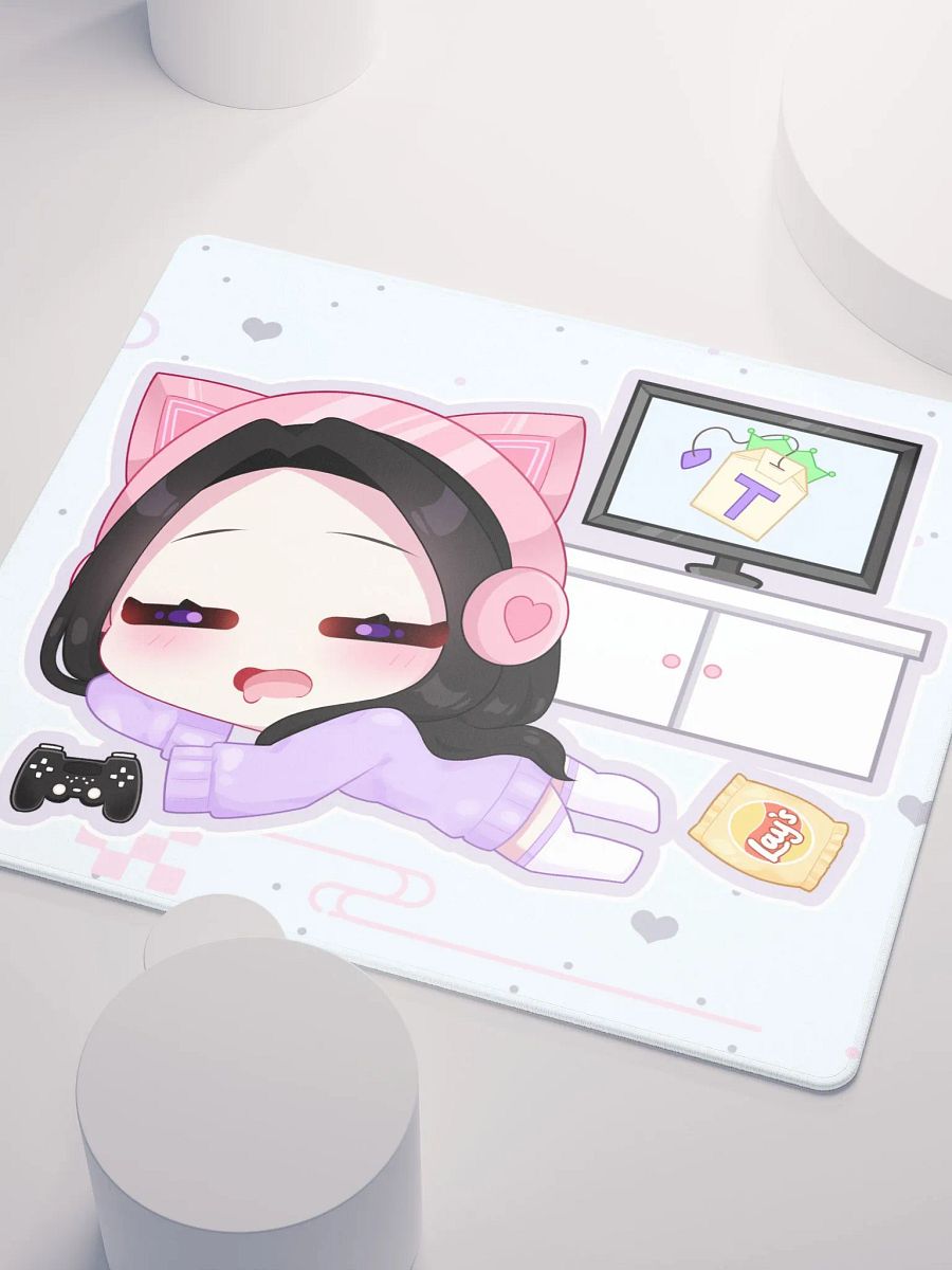 'Lazy Gamer' Chibi Mouse Pad product image (3)