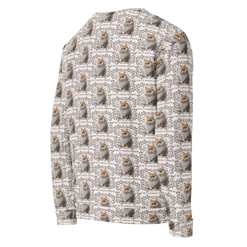 KC, The Vibe Is Deteriorating (floofy cat), Sweatshirt product image (5)