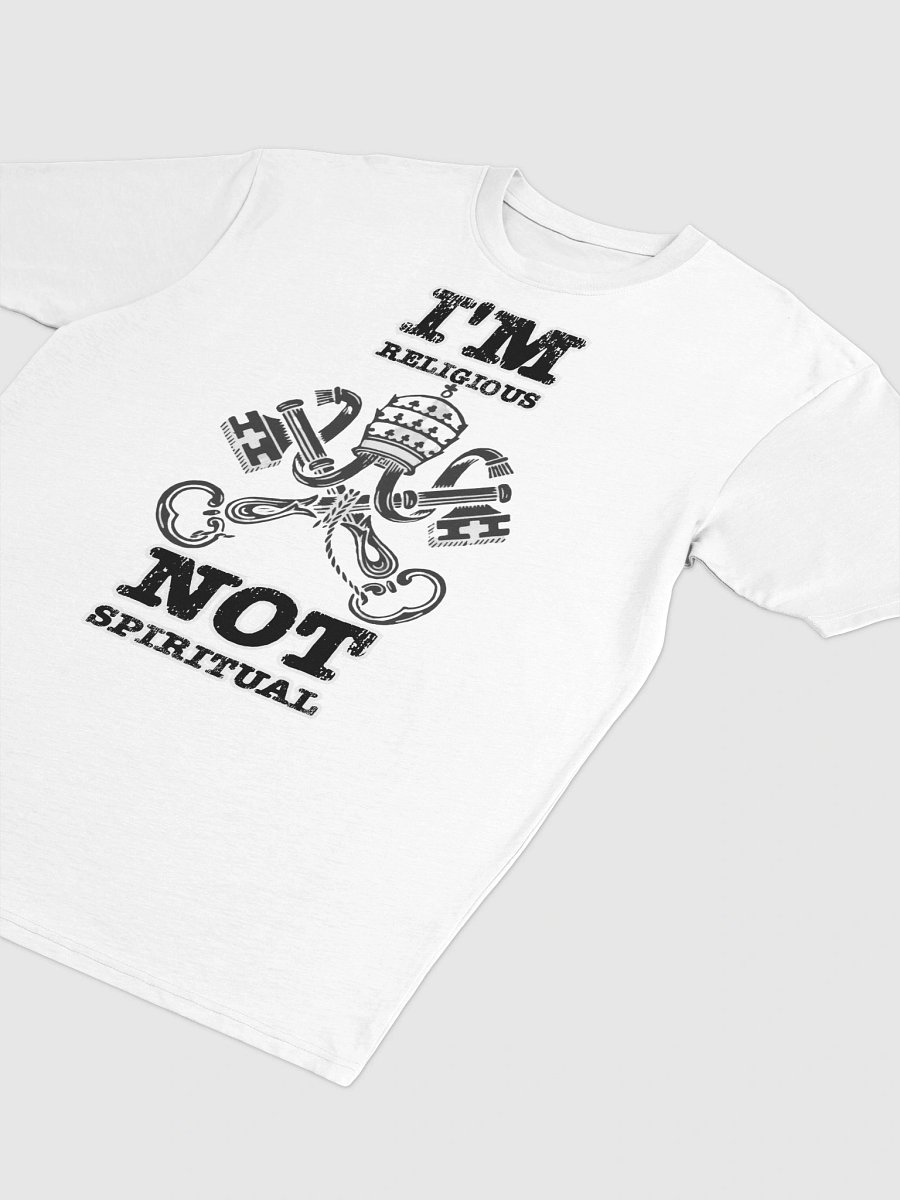 Religious, Not Spiritual Tee - White product image (5)