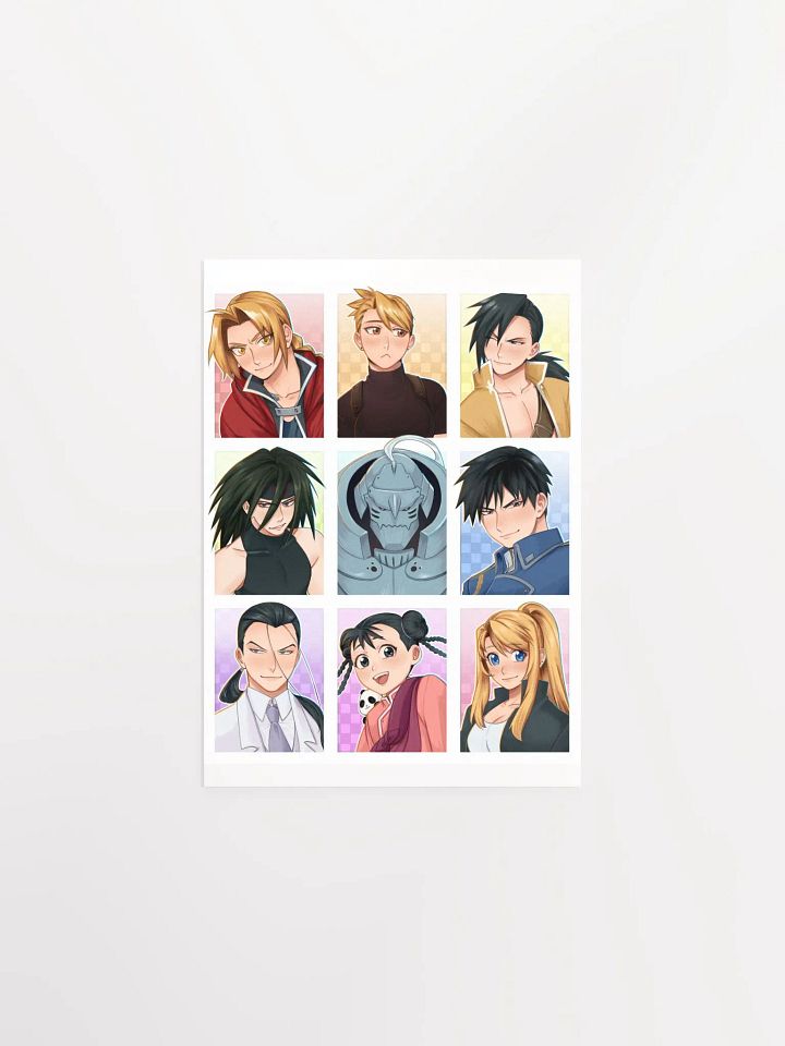 FMA Characters Print product image (1)
