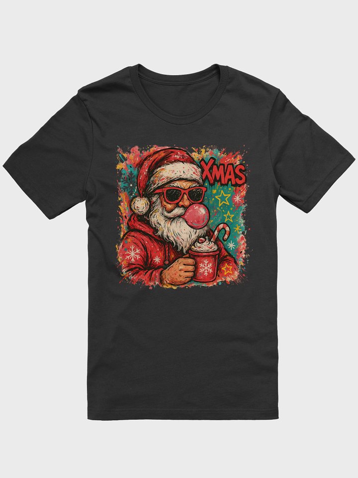 Santa Xmas with Attitude T-Shirt product image (2)