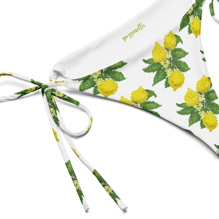 Lemon Love White Bikini Bottom product image (1)