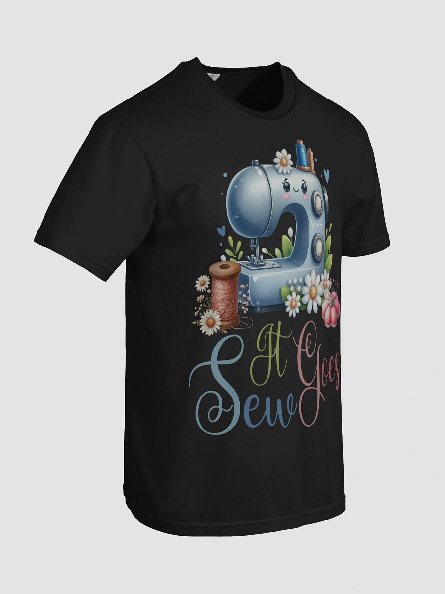 Sew Cute Smiling Sewing Machine T-Shirt product image (8)
