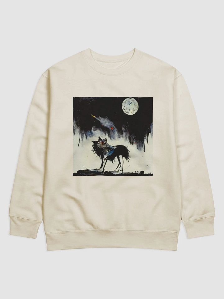 Howling Wolf Moonlight Sweatshirt product image (1)