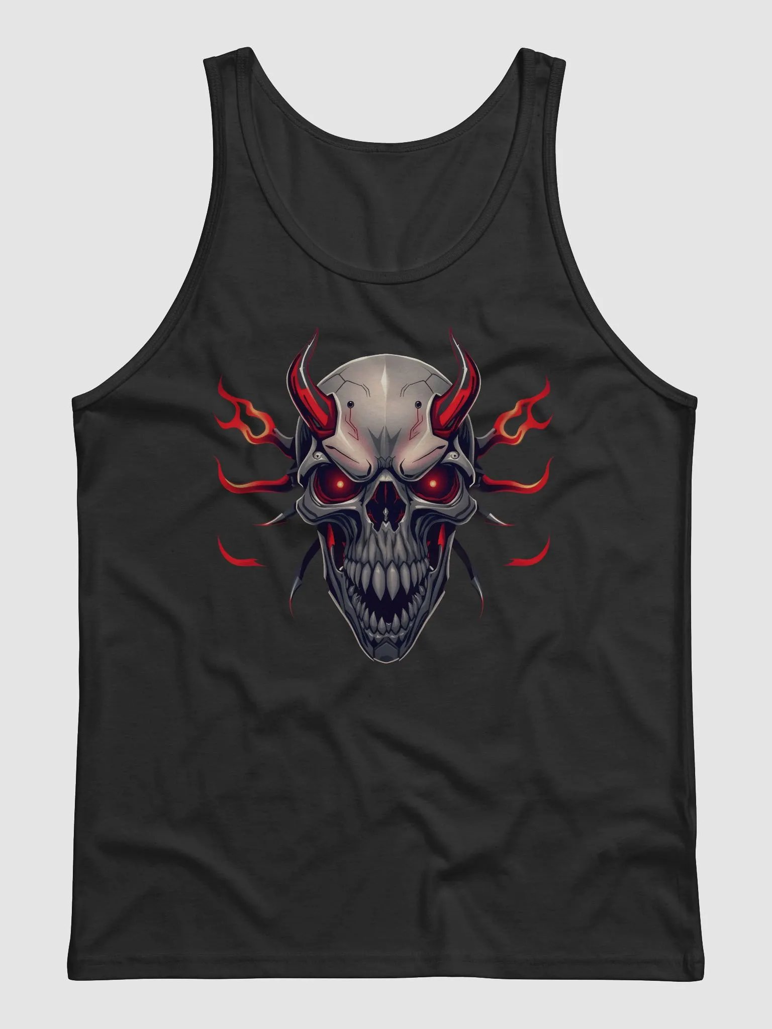 Inferno Skull Men's Tank Bella+Canvas (Men's) product image (1)