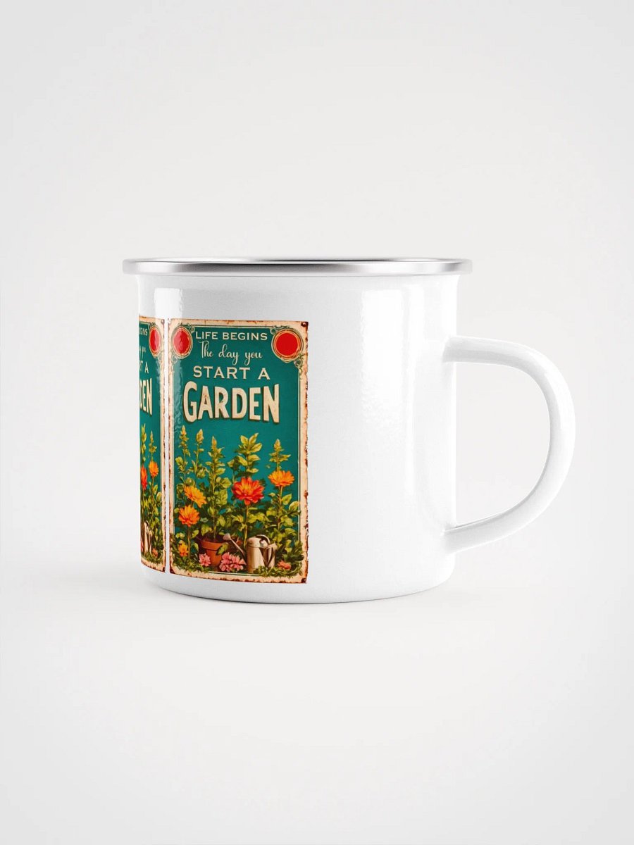 Life begins the day you start a garden mug product image (3)