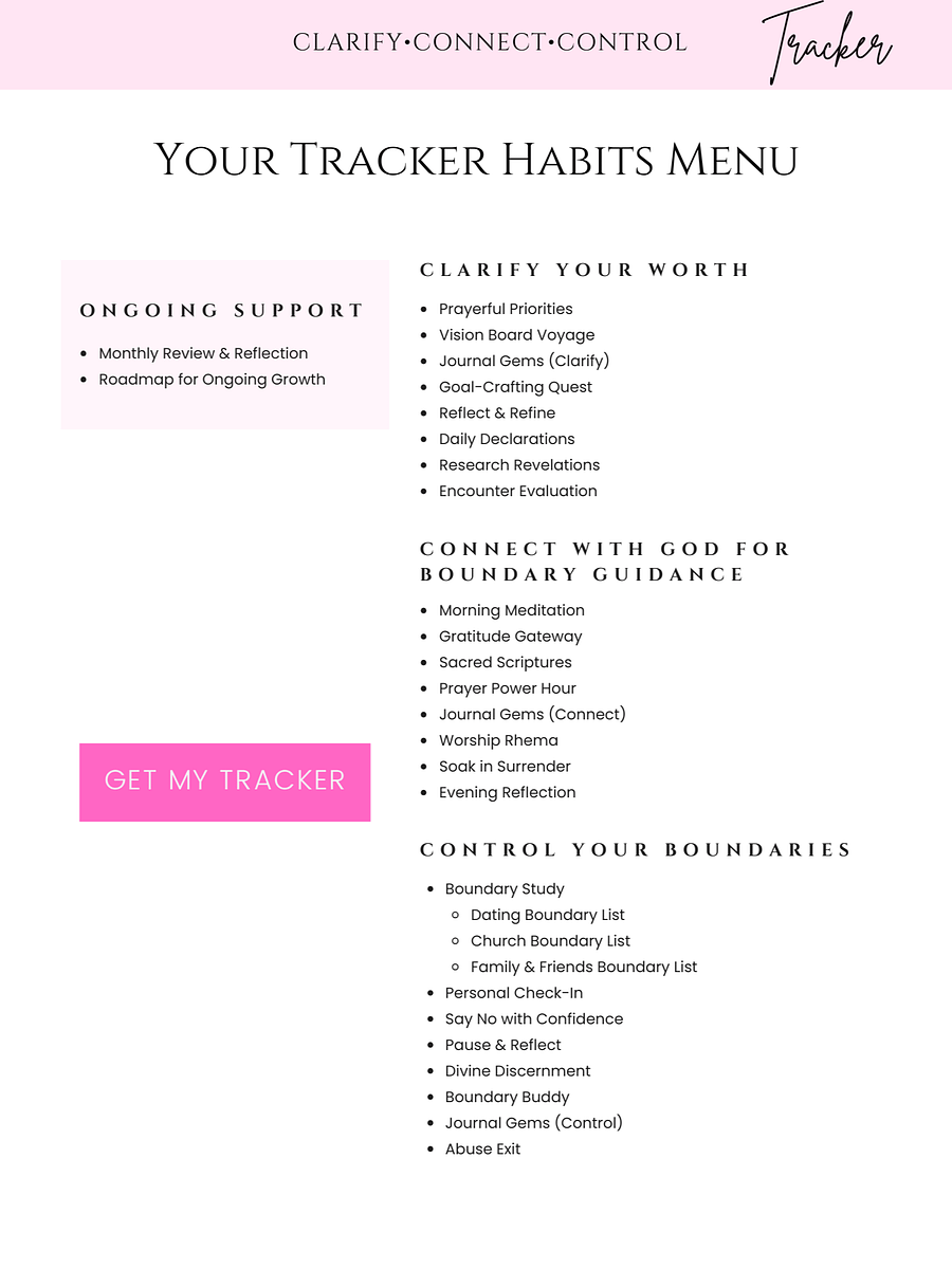 Clarify, Connect, Control Tracker product image (2)