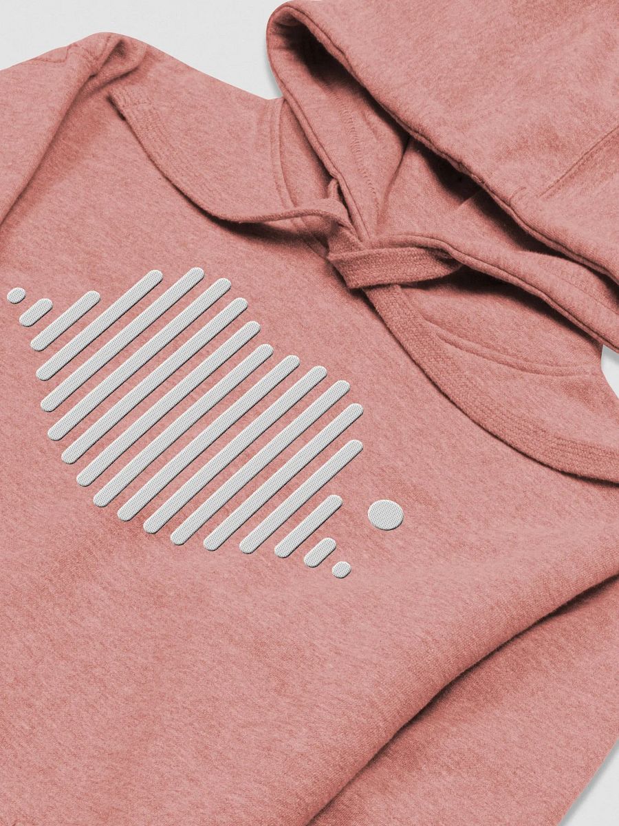 Under Covers Audio Embroidered White Lips Logo Hoodie product image (16)