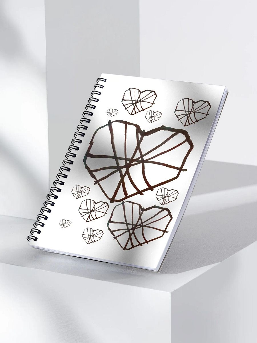 Zoë's Heart Notepad product image (3)