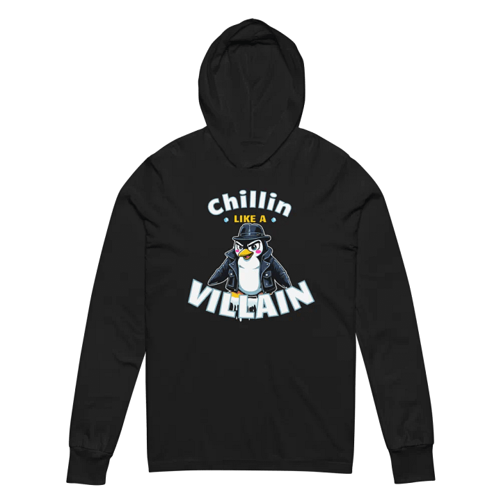 Chillin' Penguin Unisex Hooded Tee product image (7)