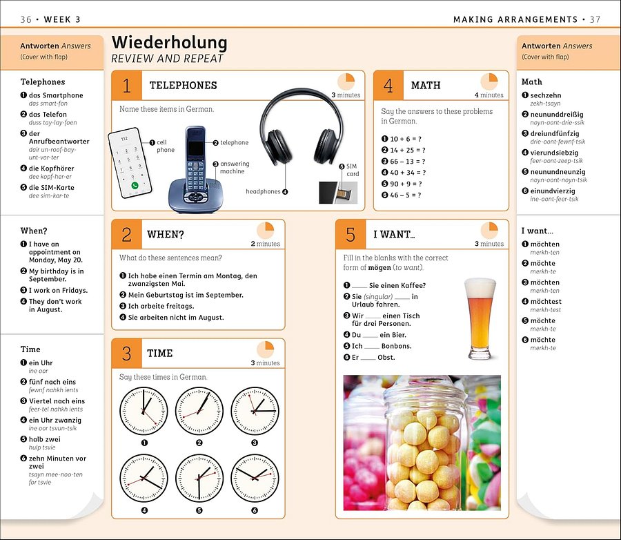 15-Minute German: Learn in Just 12 Weeks (DK 15-Minute Language Learning) product image (4)