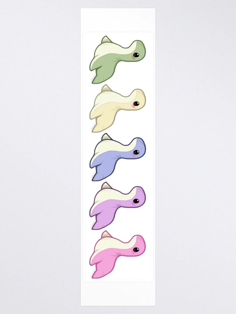 Rainbow Pastel Nessie Sticker product image (3)