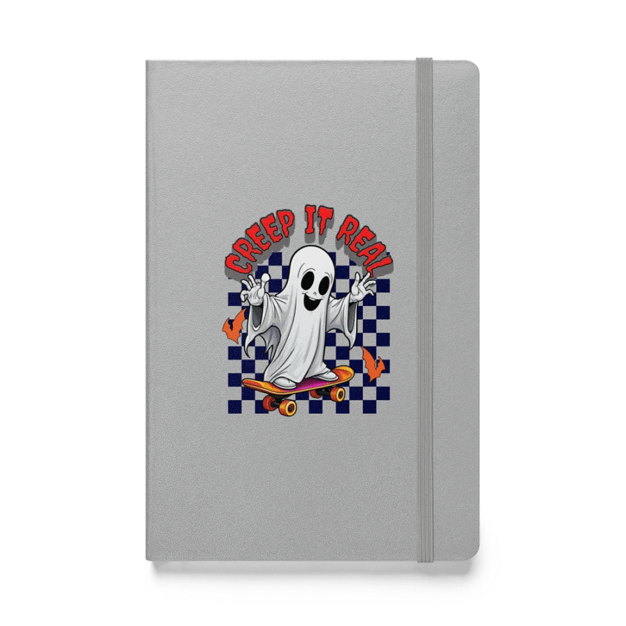 Creep It Real Skateboarding Spirit Hardcover Notebook product image (1)
