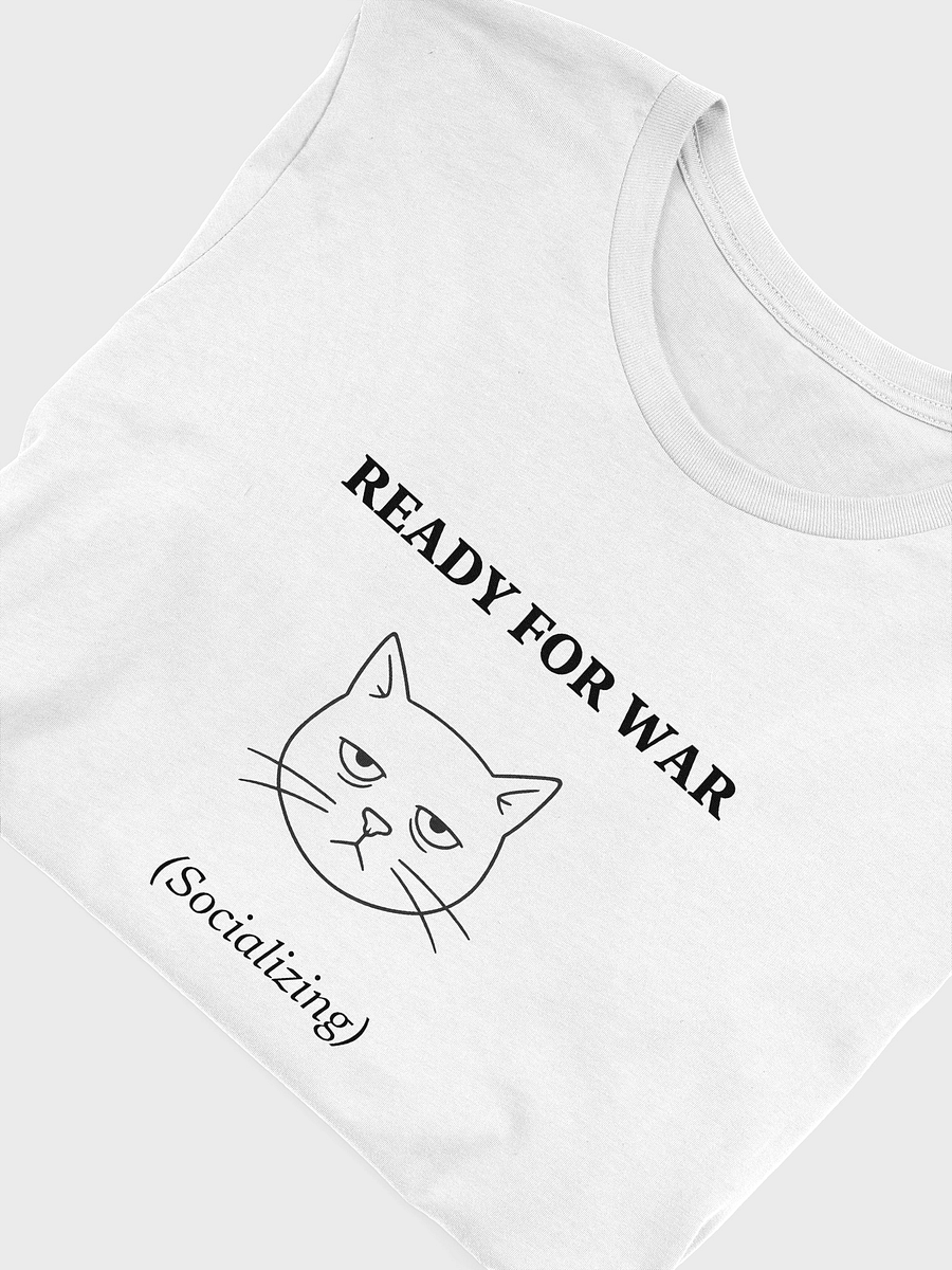 Ready for War (Cat) Supersoft T-shirt product image (5)