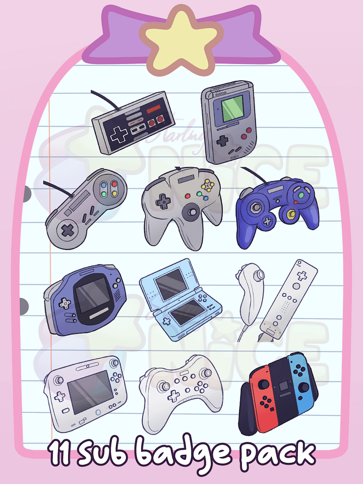 Controller ganerations Sub Badge Pack product image (1)