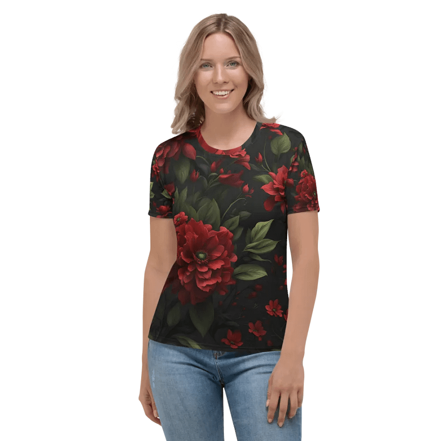Harmony Bloom Women's Floral T-Shirt product image (2)