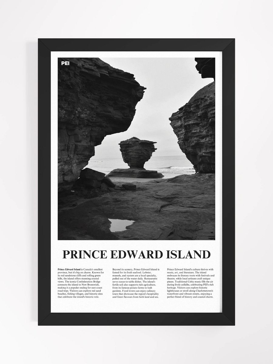 Prince Edward Island 01 Newspaper Poster | Framed product image (15)