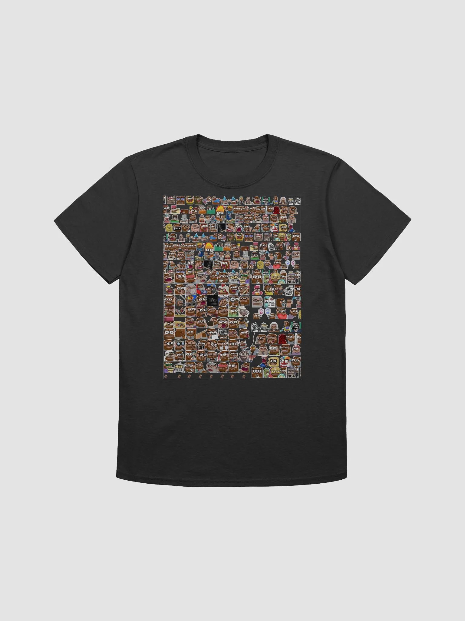 An emote collage shirt product image (2)