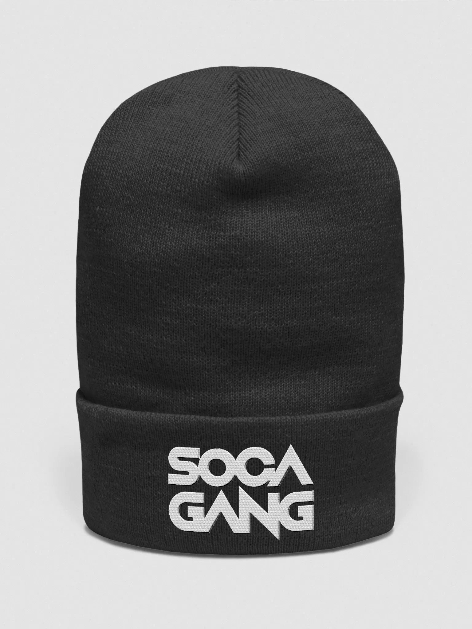 White Logo Beanie (Embroidered) product image (1)