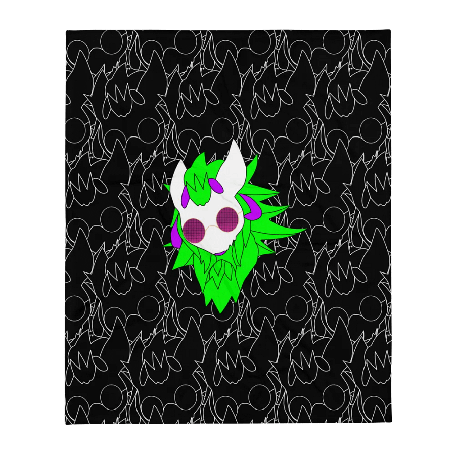 RED4CTED Throw Blanket product image (2)