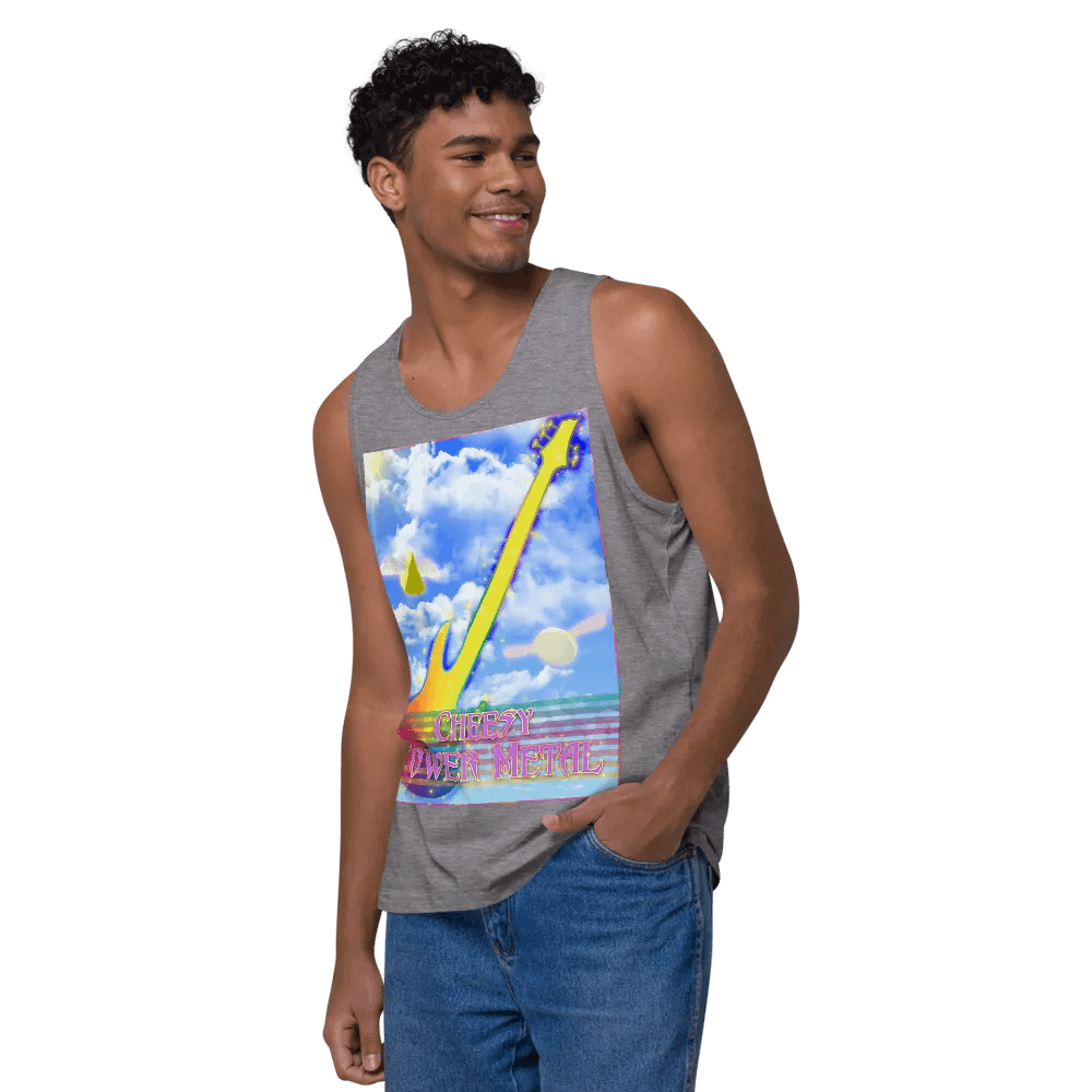 Cheesy Power Metal Tank Top product image (8)