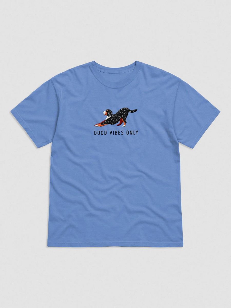 Dood Vibes Only T-Shirt(Embroidered) of a Bernedoodle product image (4)