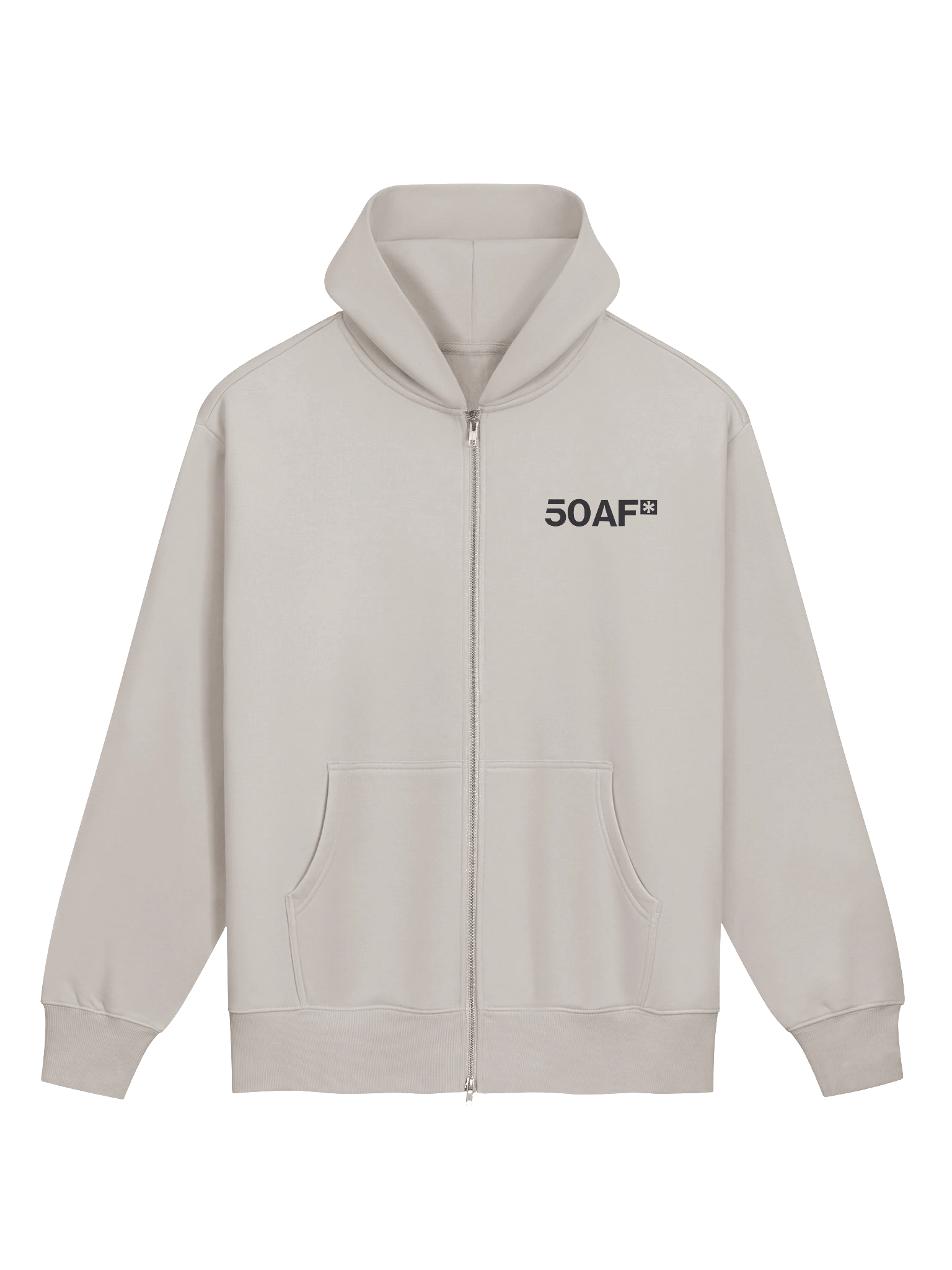 50AF™ Zip Hoodie (Phantom Gray) product image (5)