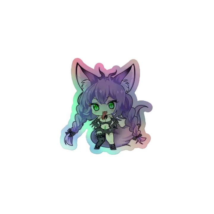 Bratalae Attitude Holographic Sticker product image (1)